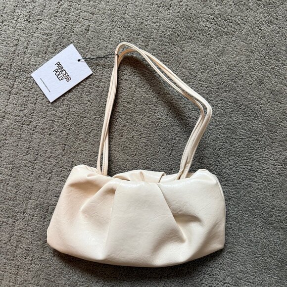 NWT - Princess Polly Just Peachy Shoulder Bag - White - Picture 5 of 6